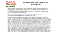 Desktop Screenshot of nfoc.com